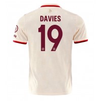 Dres Bayern Munich Alphonso Davies #19 Tretina 2024-25 Krátky Rukáv